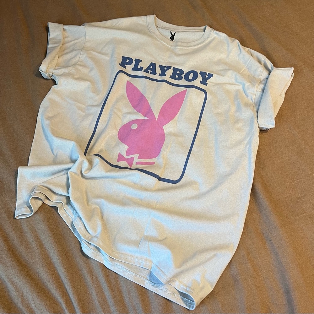 NWOT Playboy Oversized Boyfriend Tee